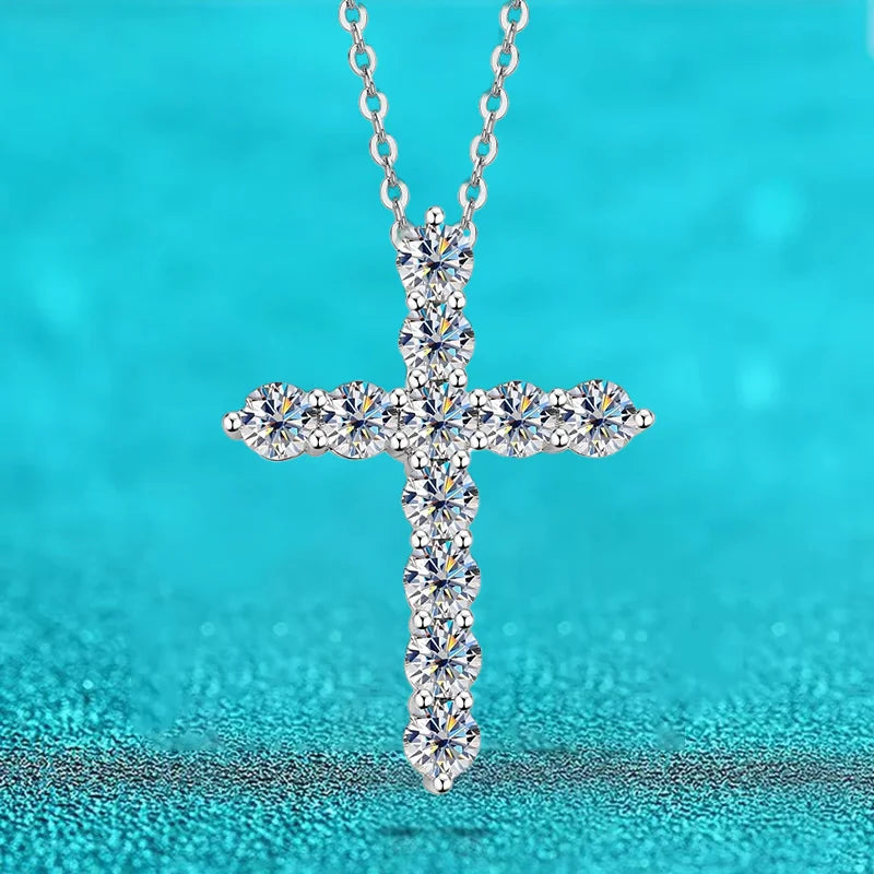 Radiant Cross Necklace