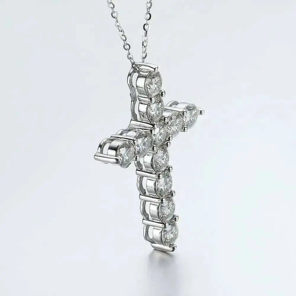 Radiant Cross Necklace