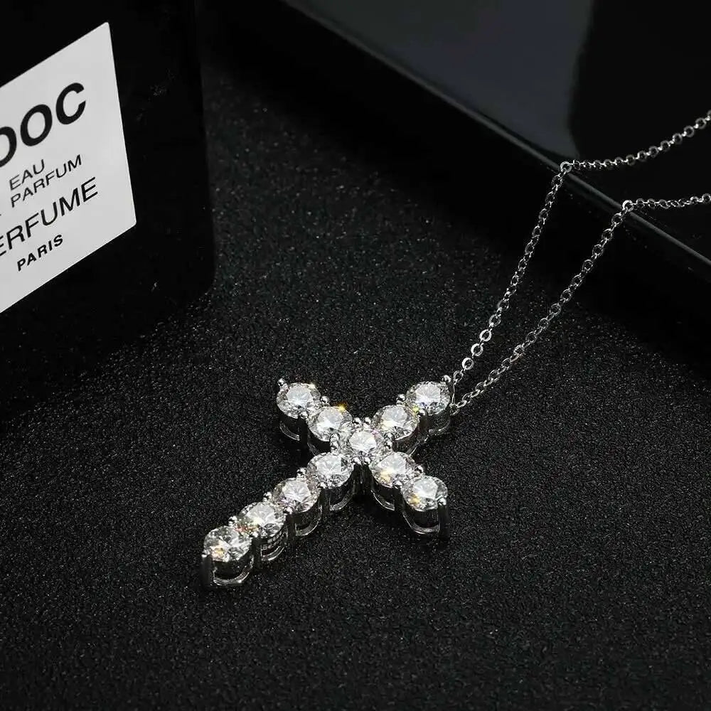 Radiant Cross Necklace