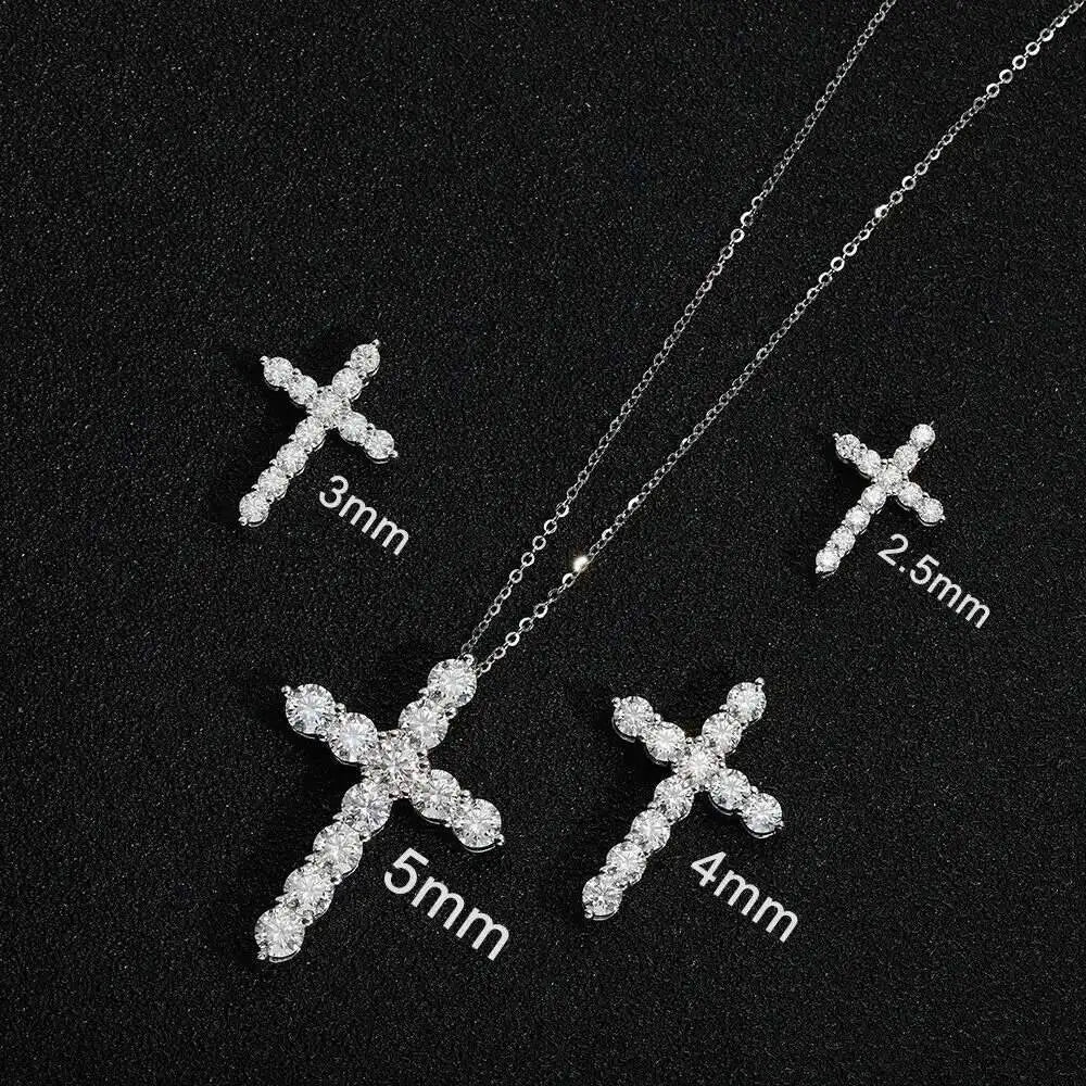 Radiant Cross Necklace