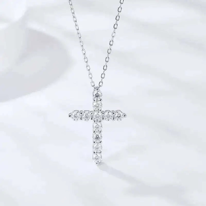 Radiant Cross Necklace