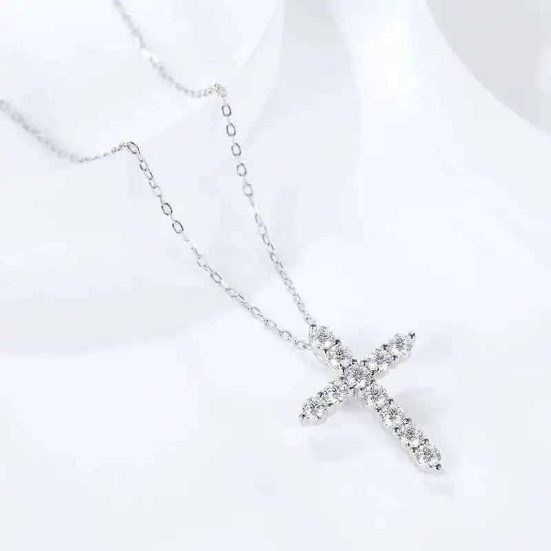 Radiant Cross Necklace